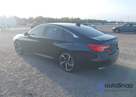 2022 Honda Accord Hybrid Sport из США, поврежденный, VIN 1HGCV3F28NA036563